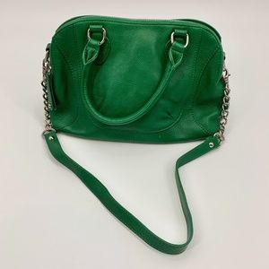 Audrey Brooke Green Crossbody Bag